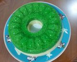 Foto langkah ke 6 dari resep Pudding Lumut Lapis Butter.