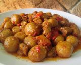 Foto langkah ke 3 dari resep Balado Bakso Tempe.