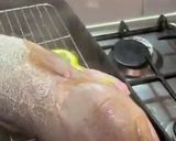 A picture of step 2 of Steamed coral trout with ginger and shallot.