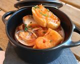 Foto del paso 8 de la receta: Sopa Bullabesa con Tosta de Salsa Rouille