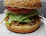 รูปขั้นตอนการทำที่ 4 ของ แฮมเบอร์เกอร์ หมูฉีก Pulled Pork