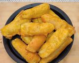 A picture of step 7 of Nendran Banana Bajji.