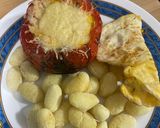 Foto del paso 5 de la receta: Pimiento asado relleno de atún y huevo en freidora de aire