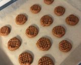Mogyoróvajas keksz csak 3 hozzávalóból!!! 🥜🍪 recept fázis 2 fotója