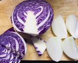 Hình bước làm 1 của món Khâu nhục kiểu đơn giản bằng nồi cơm điện