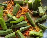 Bendakaya Pulusu/ Okra in Tamarind Gravy recipe step 3 photo