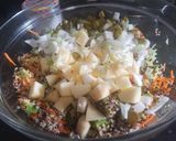 Foto del paso 2 de la receta Ensalada de quinoa y muchas cosas más!!
