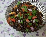 A picture of step 7 of Boil green chickpeas chatpata chaat masala.