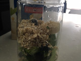 Smoothie brokoli/pisang/ blueberry