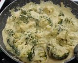 Foto del paso 5 de la receta: Macarrones integrales a la crema con brócoli