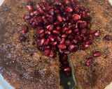 A picture of step 7 of Orange and pomegranate cake.