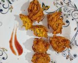 A picture of step 4 of Chana Daal Pakore.