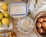 Habos almás-diós szelet recept fázis 1 fotója