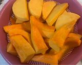 عکس مرحله 1 از دستور دسر کدوحلوایی