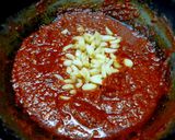 A picture of step 11 of Instant garlic pickle.