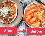 A picture of step 7 of Instant party pizza.