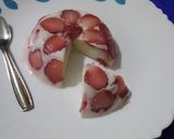 A picture of step 3 of Strawberries Milk Pudding.