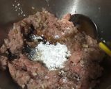 Foto langkah ke 2 dari resep Tim daging cincang telur asin.