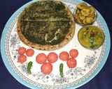 बथुए का पराठा (bathuye ka paratha recipe in Hindi) रेसिपी चरण 6 फोटो
