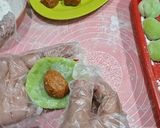 Foto langkah ke 6 dari resep Mochi Original isi coklat & kacang.