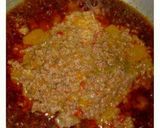 A picture of step 3 of Spicy qeema.