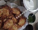A picture of step 3 of Aloo Laccha Tikki Chat.