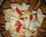A picture of step 3 of Apple and corn salad.