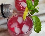 A picture of step 2 of Pink lemonade.