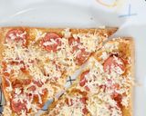 Foto langkah ke 4 dari resep Pizza dari roti tawar.