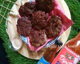A picture of step 5 of Kachay Qeemay k kabab.
