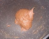 A picture of step 3 of Chocolate Peda.