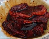 A picture of step 2 of Honey Soy Pork Steaks.
