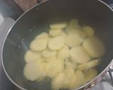 Foto del paso 5 de la receta: Medallones de merluza al horno con papas