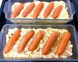 A picture of step 5 of Spicy Sausage & Vegetable Cake Salé.