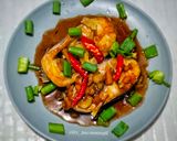 Foto langkah ke 4 dari resep Steam Ikan Saus Hongkong.