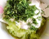 Hình bước làm 4 của món 💚 Tzatziki - Sốt Dưa Leo Sữa Chua Hy Lạp (Vegetarian)