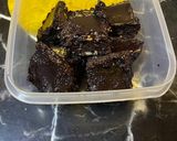 صورة لخطوة 1 من وصفة فادج شوكولاتة صحي بدون فرن 🍫 #دايت