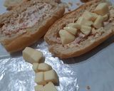Foto del paso 4 de la receta: Pan relleno con queso crema, jamón, etc
