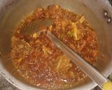A picture of step 4 of Mutton yakhni plao.