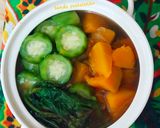 Foto langkah ke 7 dari resep Bening Labu dan Oyong.