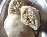 A picture of step 6 of Urad Dal Steamed Kadabu.
