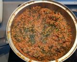 Foto del paso 4 de la receta: Lasaña sin lactosa de boloñesa con espinacas