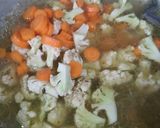 Foto langkah ke 3 dari resep 52.1. Bobor Kembang Kol, wortel dan kacang panjang.