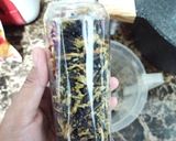 Foto langkah ke 1 dari resep Pudding lumut bunga telang.