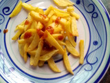 Fries and ketchup