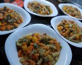Foto del paso 7 de la receta: Wok de verduras y tirabuzón ❤️