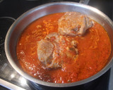 Foto del paso 3 de la receta: Entrecot con sobras de salsa de tomate