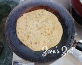 A picture of step 2 of Methi Rotis.