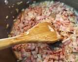 A picture of step 1 of Loaded Potato Soup- the quick cheat version.