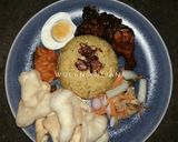 Foto langkah ke 5 dari resep Nasi Kebuli Ayam Masak Mejikom Enakkkkk.